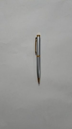 Caneta esferografica metal mini 11.5 cm ouro keyinuo unidade (cód:452293-1)